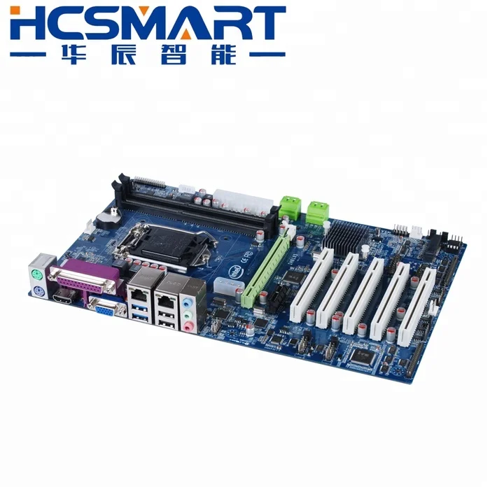 
ATX-H815P2L custom H81 ATX CCTV DVR motherboard 1150 with dual lan 4*pci pcie16x pcie 4x pcie1x 
