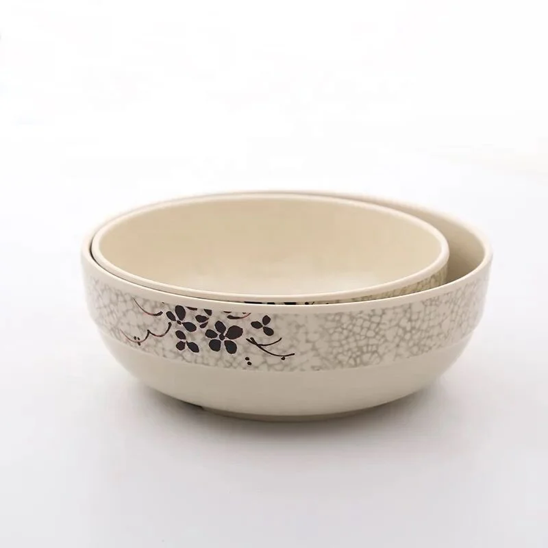 Korean melamine dinner bowls dinnerware sets