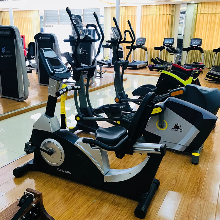 commercial cardio elliptical bike elliptical cross trainer magnetic elliptical trainer machine gym equipment body fit