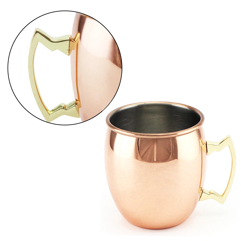 Custom Logo  stainless steel Moscow Mule Mugs  Copper