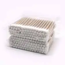 Wholesale Disposable Eco-Friendly Natural Cotton Swab Paper Stick Cotton Ear Buds