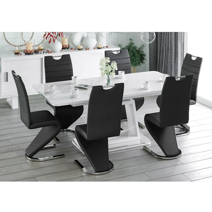 
 Современный роскошный деревянный обеденный стол для гостиной/Дешевые расширяющиеся столовые наборы  