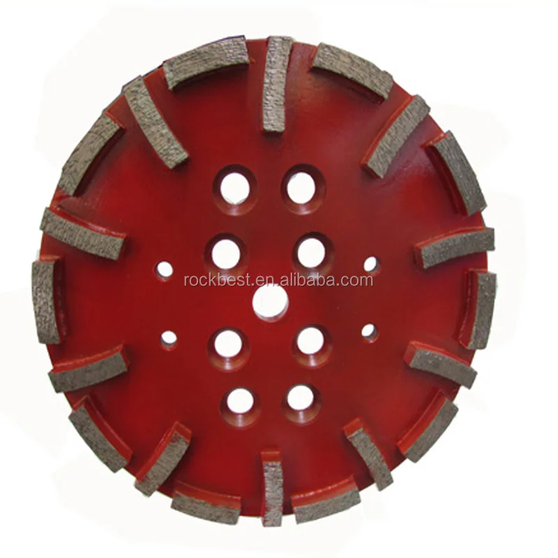 
250mm concrete floor grinding disc for floor grinder 