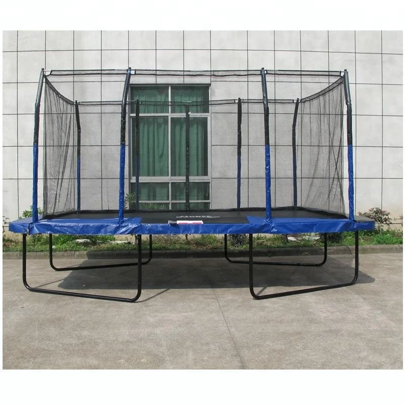 8X12FTsquare trampoline rectangle trampoline with strong frame