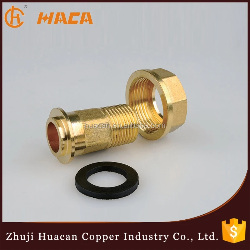 HC1042 China High Quality Gas pipe fittings BSPP BSPT NPT Brass Gas Meter Union