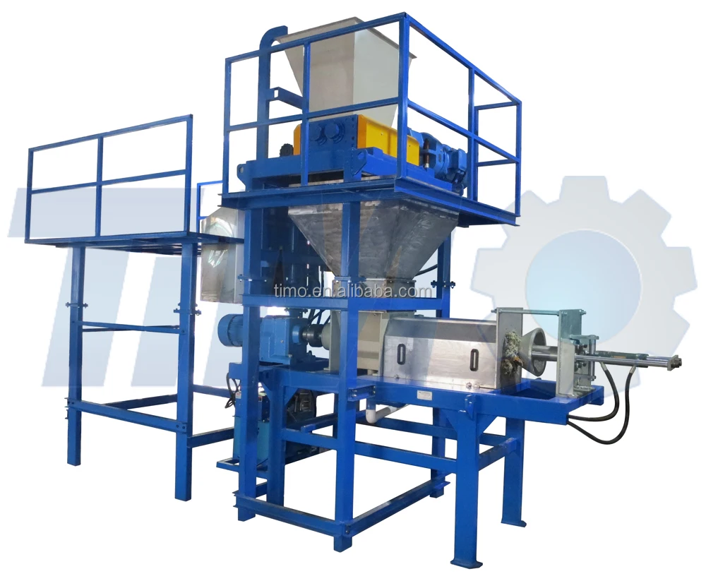 high efficiency food waste depacking machine