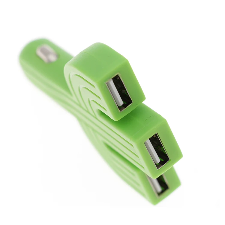 
Hot Consumer Electronics 3 Ports Mobile Phone USB Car Charger For Smartphones 