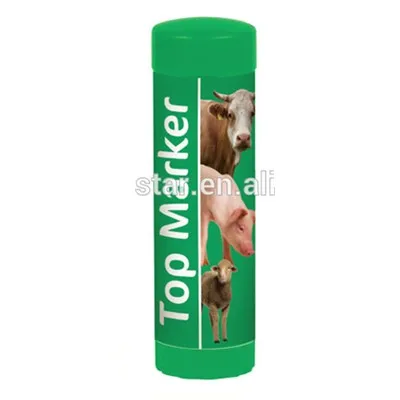 Poultry Farm Green livestock Marking Sticks