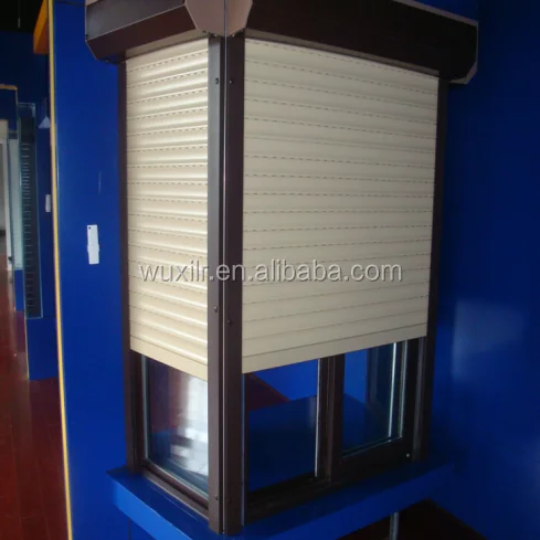 Automatic High-speed Sound-proof Aluminum Rolling Shutters Insulation roller Blinds for Adornment