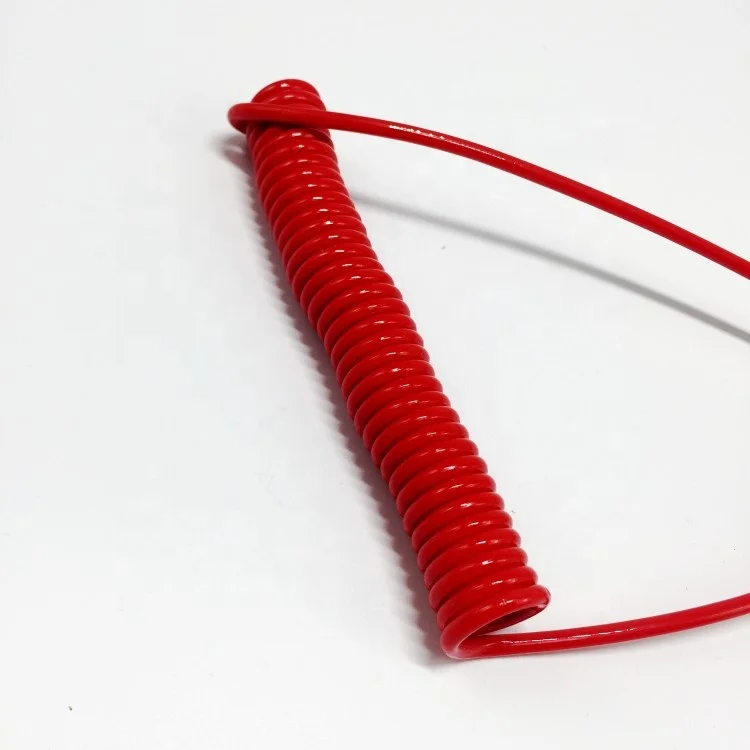 
TOOL SAFETY ROPE WITH 2X ATTACHMENT CLIP, RED 