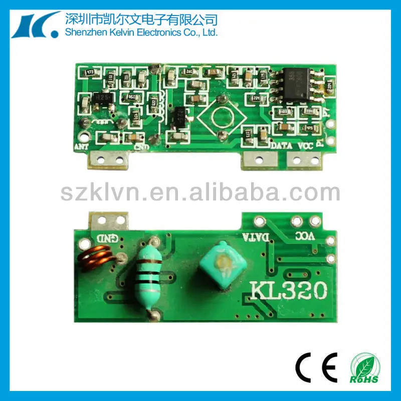 номера- кодирования супер- регенеративной модуль беспроводной рф приемник схему печатной платы( kl320)