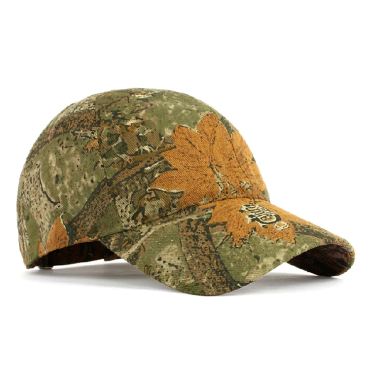 Camo Hunting  5 panel or 6 panel custom logo Tactical Baseball Cap Hat