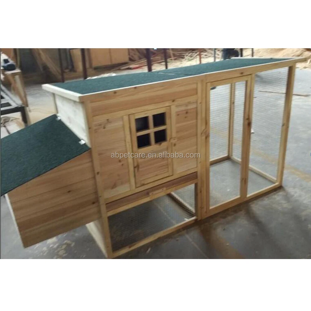 Large wooden waterproof chicken coop nest box