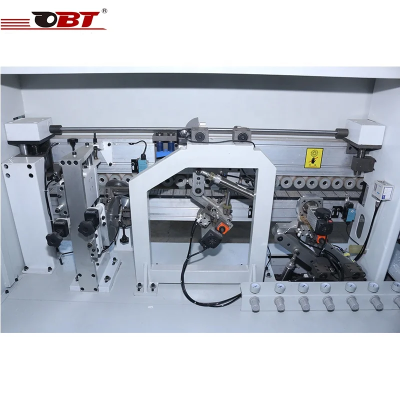Full automatic pvc wood pre milling edge bander for furniture with corner rounding from China for sale