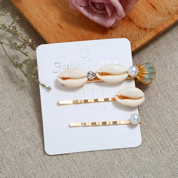 Модные заколки для волос с золотым жемчугом для женщин оптом N96173