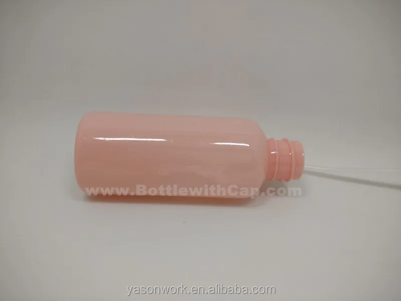 100ml Pink plastic spray bottle