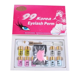 Professional glues lash lift tool Lasting Curl Perm Lotion custom logo Eyelash Perm Kit