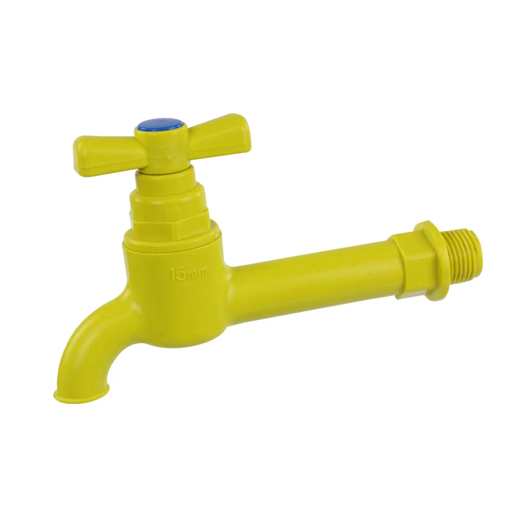 Plastic PVC Garden Tap PP Plastic Bib Tap With Long Body