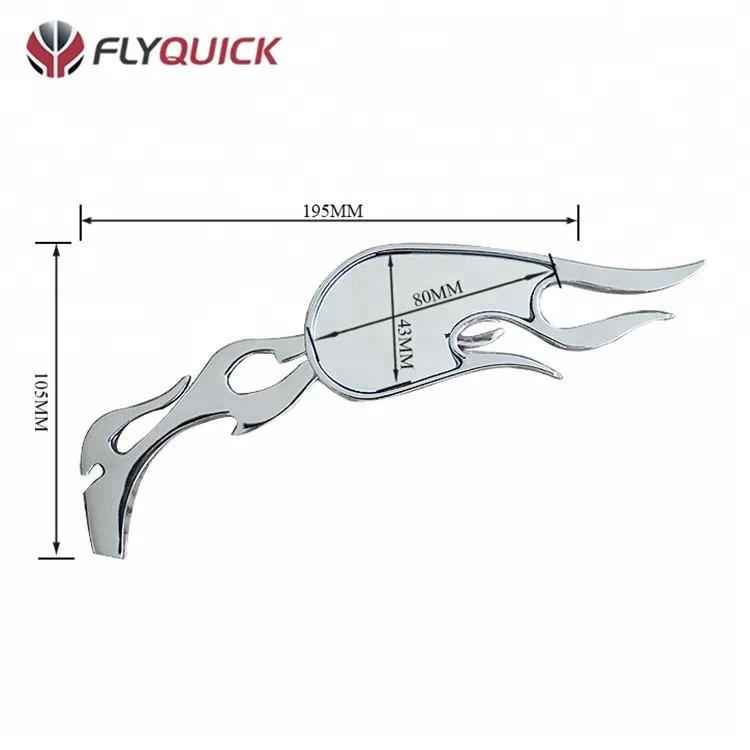 SF-004 Decoration Mirror for sport motorcycle,black mirror glass for sale