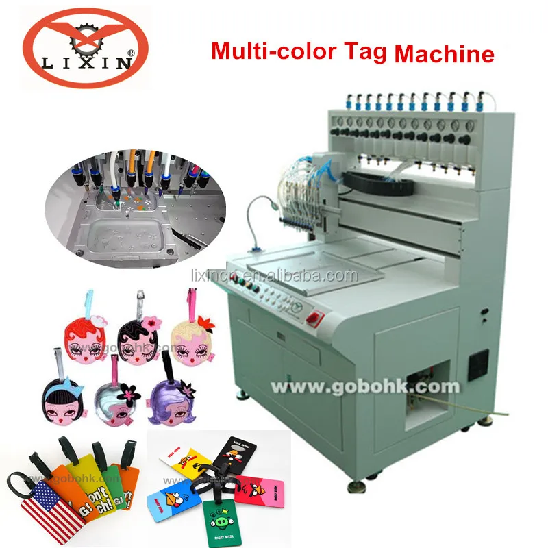 HF soft pvc key chain making machine, key ring dispensing machine production line