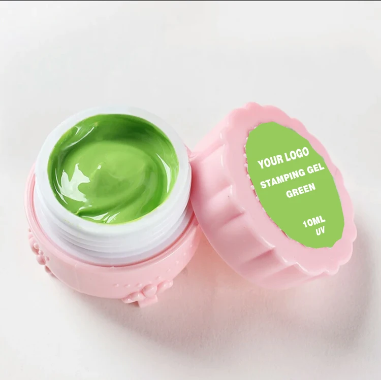 nail art stamping gel hot popular Fluorescence painting gel polish uv led nail gel paint OEM