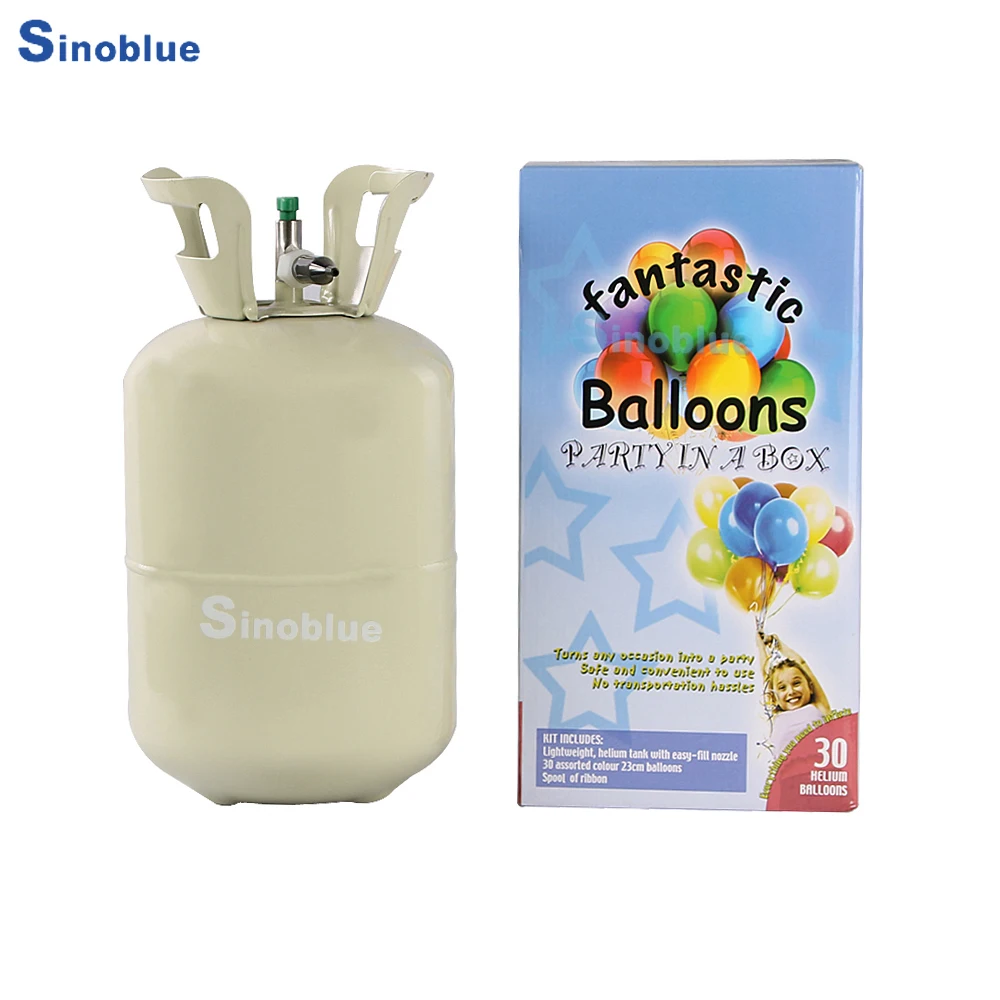 
7.1L steel helium balloon gas cylinder 