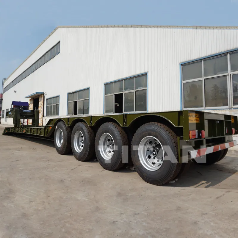 80 ton lowboy trailer detachable gooseneck 100 ton lowboy trailer for sale