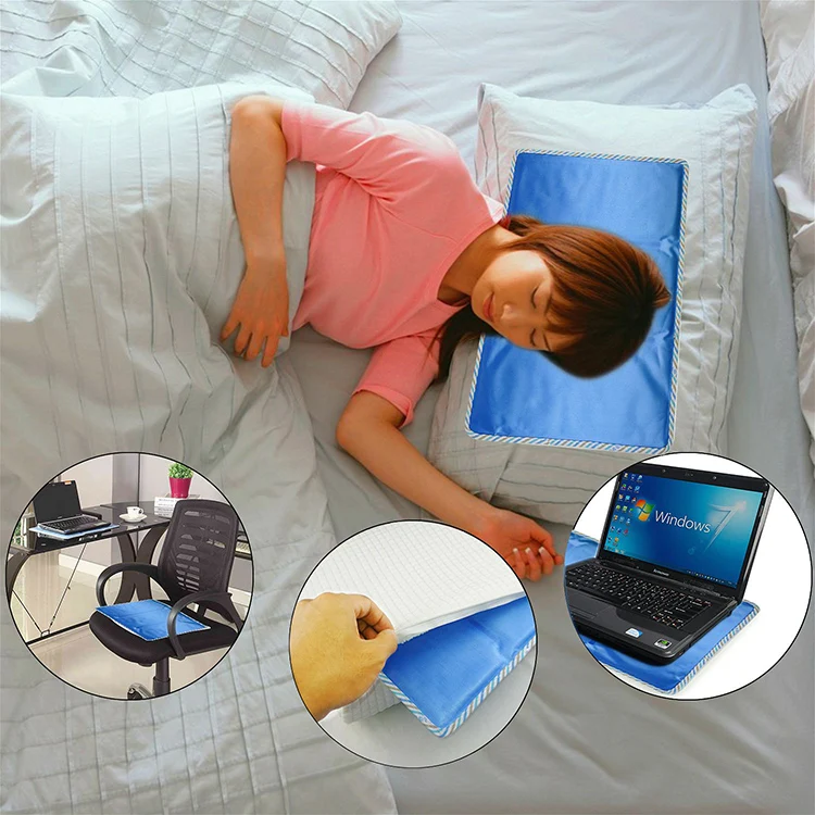  Прямая продажа с фабрики переработка нетоксичный комфортный складной гелевый самоохлаждающий коврик для домашних животных подстилка кошек и собак ноутбука охладитель