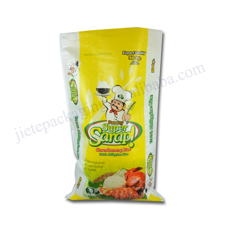 Bopp ламинированный pp тканый мешок для упаковки риса 50 кг сельское хозяйство для экспорта