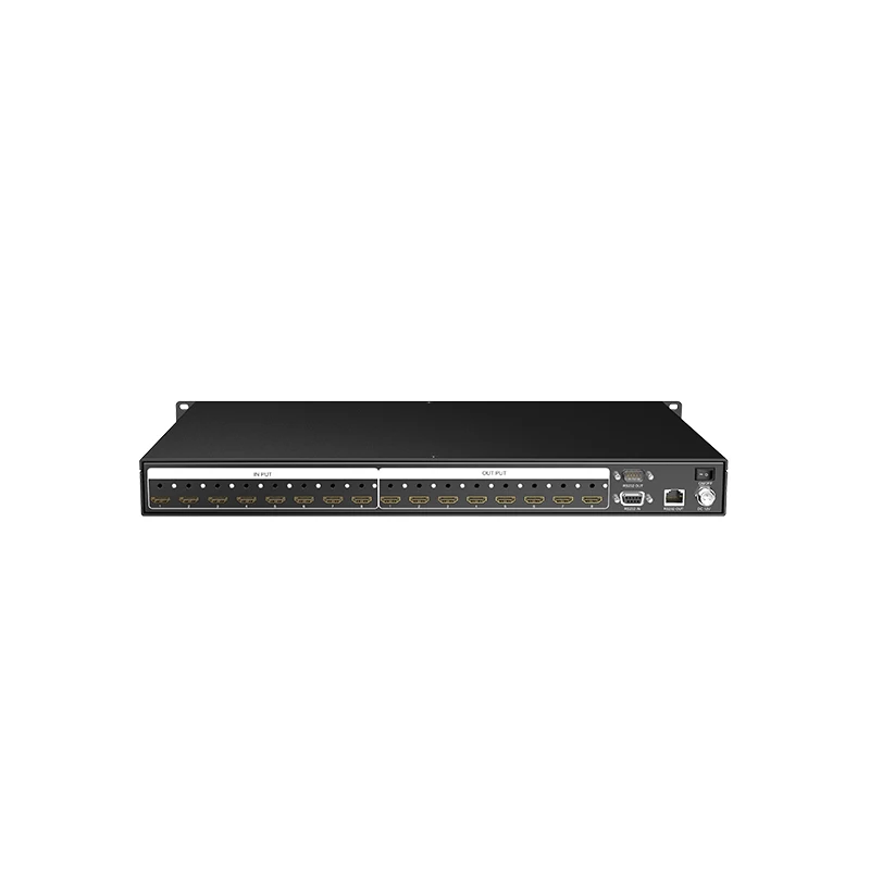 Smart HDCP EDID seamless 8x8 4k 8 in 8 out HDMI matrix switcher