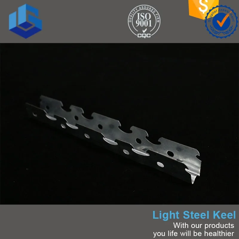 
Stud and track for ceiling and drywall profile galvanized light steel keel 