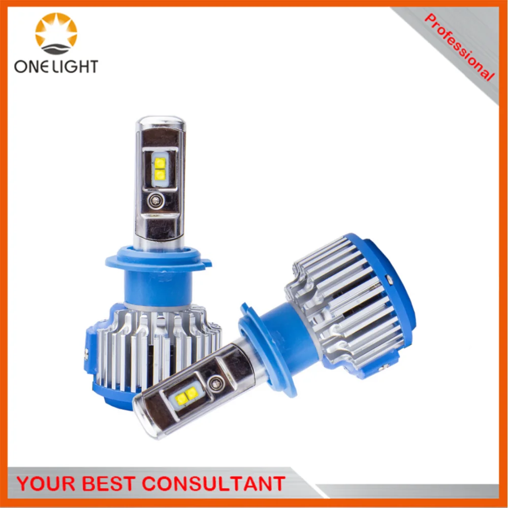 Лучшая цена продажи завода t1 h3 светодиодные фары автомобиля turbo led t1 t1 освещения высокой яркости