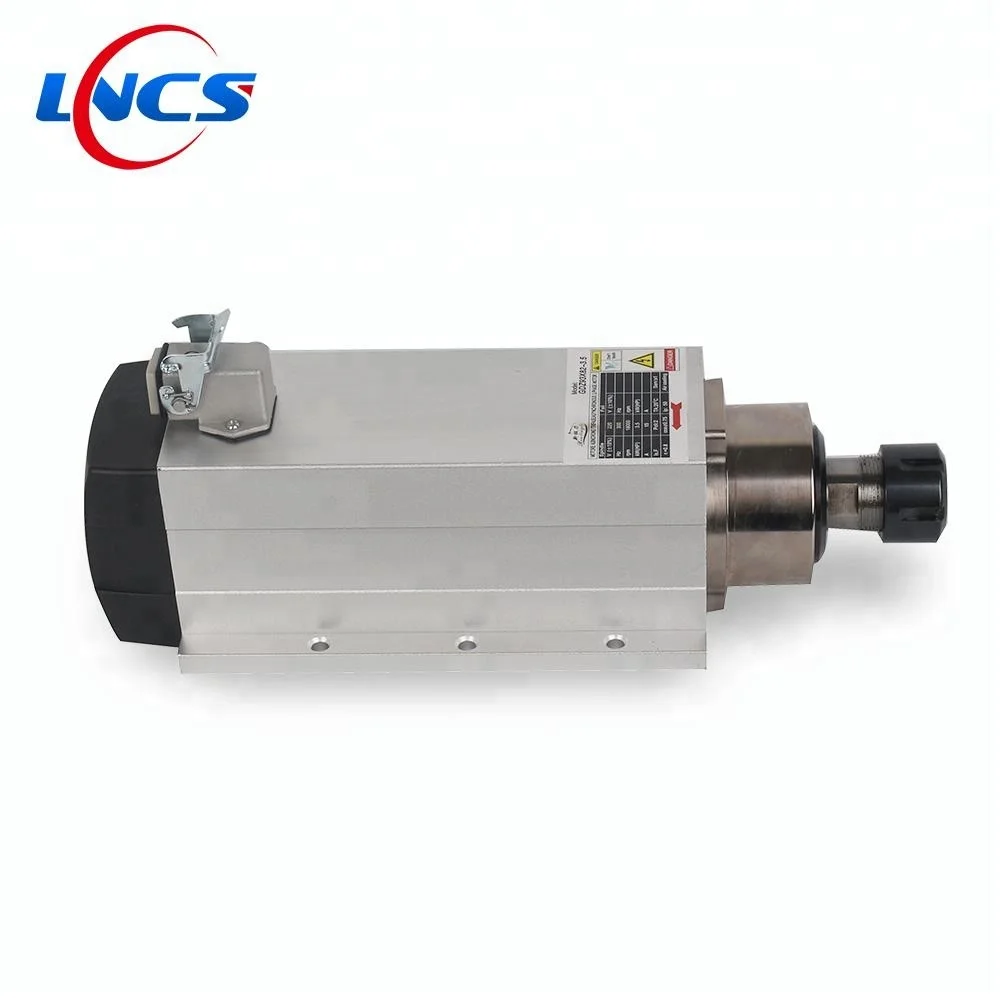 3.5KW grinding spindle motor air cooled with mounting base