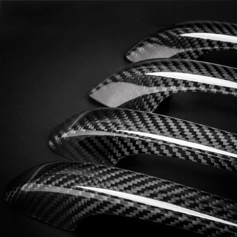 Super Glossy Black Car Wrap Carbon Fiber 5D Car Cover Vinyl Film