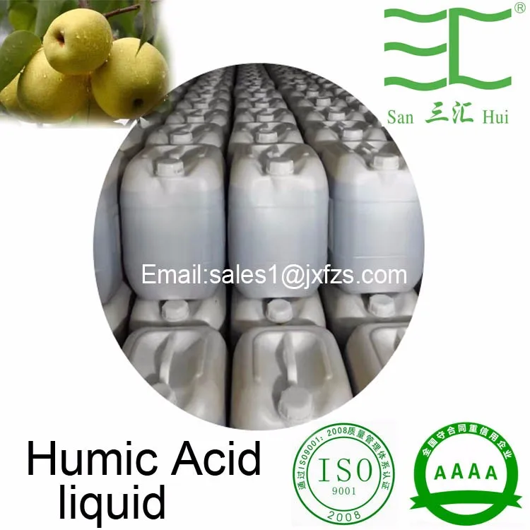 
factory price liquid acid humic organic fertilizer 