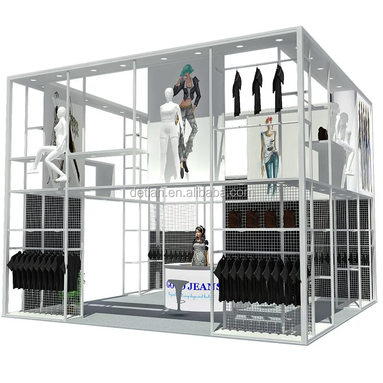 Предложение Detian, выставочный стенд для одежды, выставочное оборудование