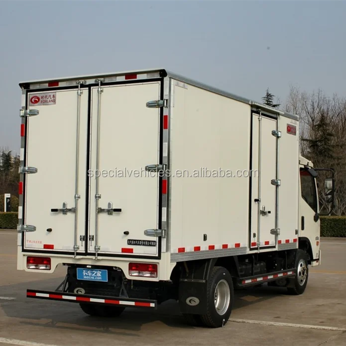 Forland H3 4 1 метров 5 тонны дизельное топливо легкая Коммерческая Доставка сухие Грузовые Фургоны цена