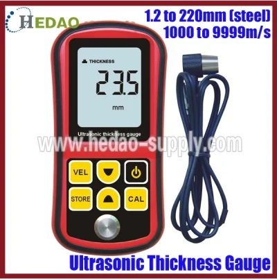 Ультразвуковым толщиномером метр тестер сталь пвх цифровой
