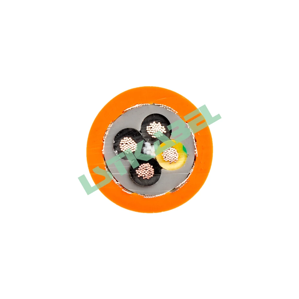 4 core очень гибкий 1.5 мм экранированный потяга кабель для перетащите цепи системы