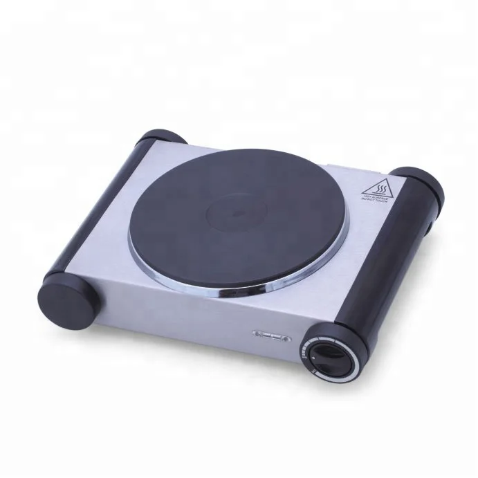 Electric Hot Plate - 1500W Portable Single Countertop Burner