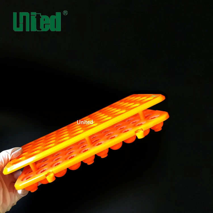 50 Holes Test Tube Display Rack/Plastic Tube Stand Holder