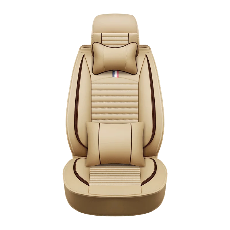 Supply Amazon Drop shipping Luxury Car Seat Covers Waterproof 5d Universal Full Set PU Leather Auto Seat Covers with Good Price
