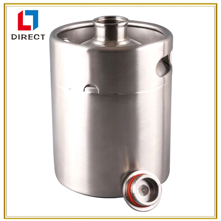 SUS 304 keg beer 2 liter draft beer keg with chinese supplier