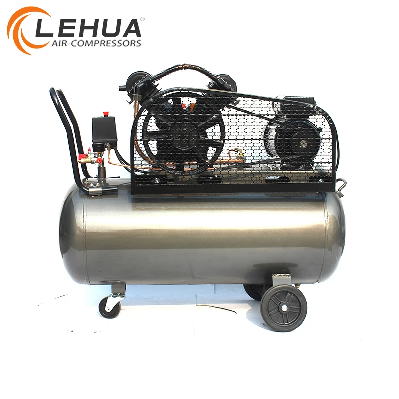 GOOD quality 3HP 100L air compressors portable 2 cylinders