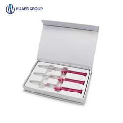 2023 Huaer Top Seller Private Label Professional  No Peroxide Refill Teeth Whitening Flavors Gel Set