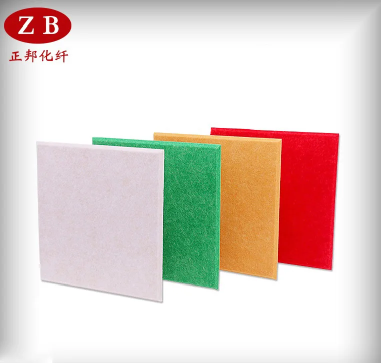 decorative wall panels polyester acoustic panel for recording studio