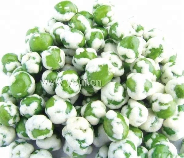 Good taste wasabi flavor green peas OEM service