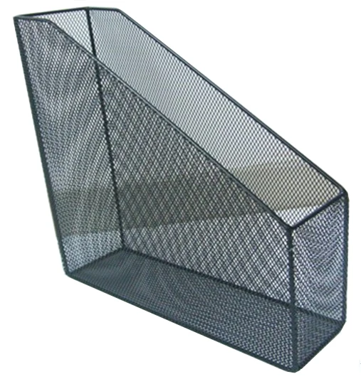 mesh wire file folder(factory)black document folder