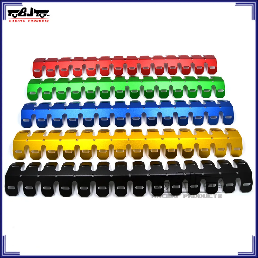 BJ-EHS-004 Exhaust Muffler Pipe Heat Shield Cover Guard for 2 stroke engine bike