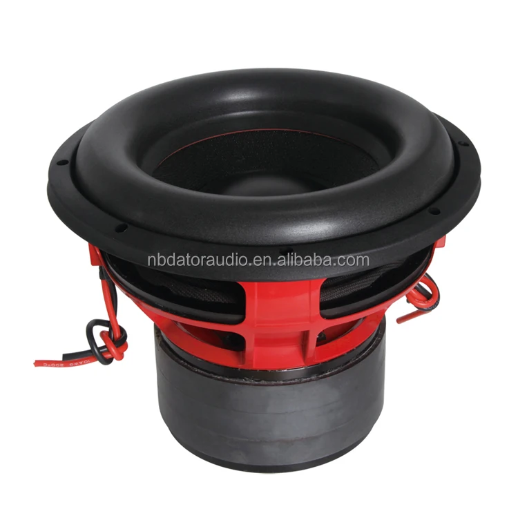 High End Powerful woofer 12 inch dual 2 ohm best sounding speakers for car subwoofer